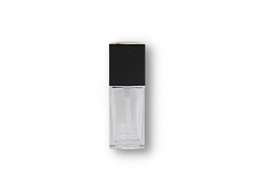 玻璃壓頭精華液瓶（黑）33ml